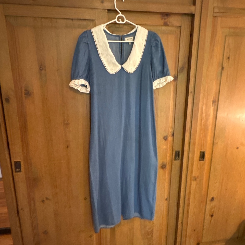 Anthropologie,  denim dress- S- NWOT